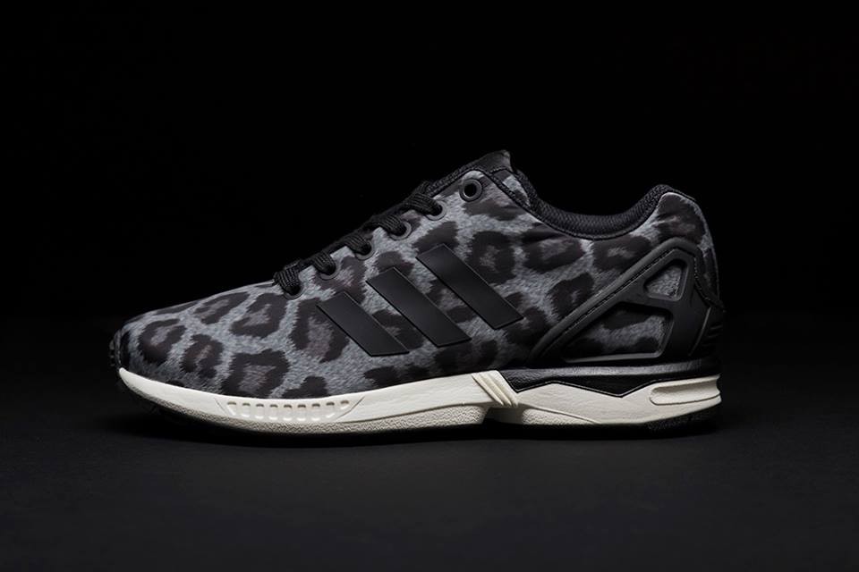 adidas zx flux femme leopard noir